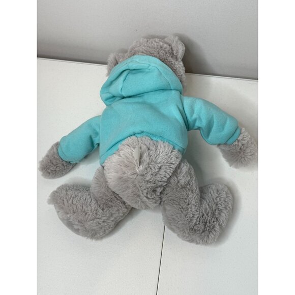 Mothers Day Best Mom Teddy Bear Stuffed Animal Toy Plush Plushie Gift Gray Blue - Picture 11 of 14